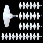 Jinka Nails (Large, 30 Pieces Packet) Wall Hooks for Hanging Large Photo Frames, Clocks, Mirrors, Utensils, Planters, Paintings and Decorative Items. Holds Upto 5Kgs. Wall Hooks for Hanging Strong