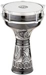 Meinl Percussion Darbuka, Hand-Engraved, Black, 8" (20.3cm) x 14.50" (36.8cm) HE-124