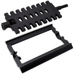 Criditpid 40256 Shaker Grate Frame & 40257 Shaker Grate Kit for US Stove Hot Blast 1300, 1500, 1537G, 1537M, 1557M, Ashley 22AF, Vogelzang Norseman 1500, 2500 Wood Coal Furnaces.