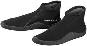 SCUBAPRO Go 3 mm Thin Sole Diving Sock (Large, Black)