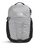 THE NORTH FACE Surge Commuter Laptop Backpack, Meld Grey Dark Heather/TNF Black, One Size