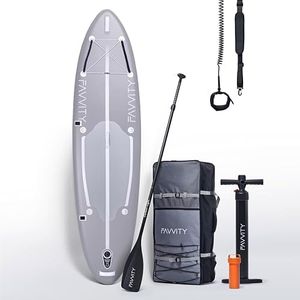 FAVVITY Stand up Paddling Board aufblasbar - Stilvoll [7-Jahre Garantie] ultraleichtes Standup Paddle - SUP Board Set Halb-Carbon 150kg Allrounder Stand-up - Jetzt SUP kaufen