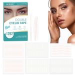 GEMERRY 1392PCS Eyelid Tape Breathable Waterproof long-lasting Double Eyelid Tape Instant Invisible Eyelid Lifter Strips Ultra-Thin Double Eyelid Tape for Hooded, Droopy, Uneven, Mono-eyelids