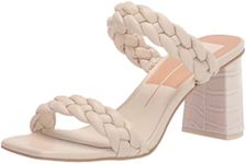 Dolce Vita Women's PAILY Heeled Sandal, Ivory Stella, 8