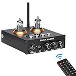 SUCA AUDIO Bluetooth 5.0 Vacuum Tube Preamplifier: Hi-Fi Power. Vacuum Tube & Bluetooth 5.0 for Superior Sound. Customize with Bass, Mid, Treble Controls. Seamless Input Switching. Elevate Audio.