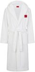 HUGO Mens Terry Gown Hooded Cotton-