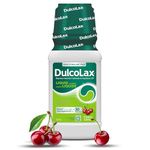 DulcoLax Liquid Laxative for Gentle Occasional Constipation Relief, For Adults and Children Ages 2 and Over, Stimulant-Free, Fast Acting Laxative, Cherry, 354mL Bottle