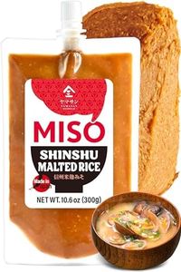 Miso Paste Malted Rice, Naturally Fermented in Shinshu Nagano Japan, Non-GMO, No MSG (300g)【YAMASAN】