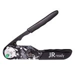 JRready NEW-DT2 Deutsch Crimp Tool for DTP, DT, DTM Connectors, Size 12, 16, 20 Solid Contacts. Equivalent to HDT 48 00 Deutsch Crimper(12-22AWG)