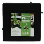 Velda 127577 Floating planting island for the pond, diameter 25 cm, Square, Floating Plant Island