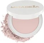 Mirabella Invincible For All Pure Pressed Powder Foundation Makeup, Buildable Mineral Foundation & Blurring Setting Powder for All Skin Types - HD Matte Finishing Powder - Porcelain P1