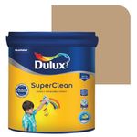 Dulux SuperClean Interior Emulsion Paint For Walls | Soothing Sheen & Rich Finish | Washable & Easy To Clean | Water Based Durable Paint (1L, Sable Sands, 4 Years Warranty)