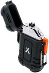 Bear Grylls Plasma Lighter - Windproof and Waterproof Lighter - USB-C Rechargeable, Flameless, Arc Lighter for Camping, Hiking and EDC