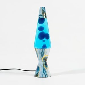 Marble Blue & Light Blue Lava Lamp