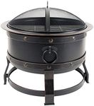 Pleasant Hearth OFW307R Killian fire Pit, Rubbed Bronze