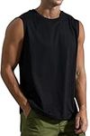 FEOYA Men's Workout Vest Loose Body