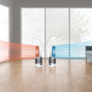 Dyson Pure Hot+Cool Air Purifier Fan Heater – White