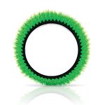 Oreck - 237.057 Commercial 237057 Crimped Polypropylene Scrub Orbiter Brush, 12" Diameter, 0.015" Bristle Diameter, Green, For ORB550MC Orbiter Floor Machine