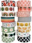 ZYNSHE Washi Tape Set of 16 Rolls o