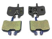 Hardheaded Ram 2 Bike Brake Pads Organic for Hayes HFX-9, Mag, HMX-1, Promax, HFX, Imperial DX04 Hydraulic .The Bicycle Replacement Part for OEM Brakes for high Braking Power and Quiet Stops.