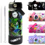 Kids Insulated Water Bottle with St