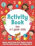 Activity Book For 6-7 Year Olds: Ma
