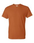 5.6 oz. 50/50 T-Shirt (G800) Texas Orange, M (Pack of 2), Texas Orange, Medium