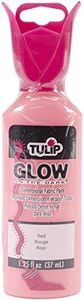 Tulip 1.25oz 3D Fabric Paint Red Glow