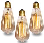 Groeien 40W e26, e27 Incandescent Bulb (newflex_169, Warm White Yellowish) - Pack of 3