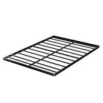 Bednowitz Queen Box Spring 2 Inch High & Bed Slat Replacement, Heavy Duty Mattress Support Metal Bunkie Board, Low Profile Bed Frame, Sturdy Steel Structure with Cover, Easy Assembly, Noise Free