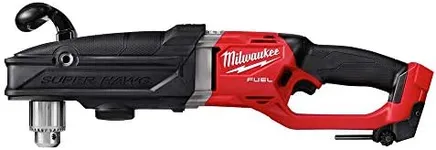 Milwaukee 2809-20 M18 FUEL 18-Volt Lithium-Ion Brushless Cordless GEN 2 Super Hawg 1/2 in. Right Angle Drill (Tool-Only)