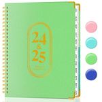 Monthly and Weekly Planner, 2024-2025 Planner - Jul. 2024 - Jun. 2025, Monthly Planner Spiral Bound with Hardcover, 6.3" X 8.5", 12 Month Planner for Scheduling Your Life, Academic Planners