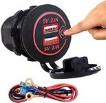 Dual USB 4.2A Charger Socket 12V/24