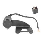 TAZGANTAX Motorcycle USB Cell phone charger, Quick Charge Compatible with H-onda Rebel CMX500 CMX300 CMX CM 300 500 2023-2024 45W/18W Dual USB Power Charger Socket