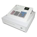 CRG XA137 Basic Cash Register Till White. Ideal for Retail. Simple to Setup and Operate.