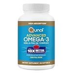 Qunol Advanced Omega 3 Krill and Fi