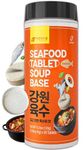 Hot Pot Soup Base Tablets [30] – Savory Seafood Stock Concentrate for Pho Soup Base & Ramen Soup Base – Smoked Anchovy, Manila Clam, Shitake Mushroom, Shrimp & Veggies – Broth Base by Gangwon Export