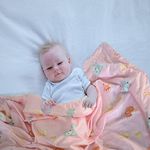 Mitchkee Baby Blanket, Minky Blanke