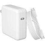 Mac Book Pro Charger - 96W USB C Fast Charger Power Adapter Compatible with New MacBook Air 13 Inch & MacBook Pro 16, 15, 14, 13 Inch 2021 2020 2019 2018, 6.6ft USB C to C Charge Cable