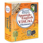 Merriam-Webster Spanish-English Visual Dictionary Printed Book