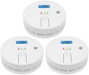 3 Packs, Smoke and CO Alarm,Smoke a