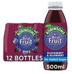 Robinsons RTD Blackberry & Blueberry - 500ml, 12 Pack