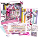 Hello Kitty All-in-One Scrapbook, Over 250 Pieces of Sanrio Stationery, Including Hello Kitty Pen and Stickers, Cute School Supplies, Hello Kitty Merch, Hello Kitty Notebook, Kawaii Stationery