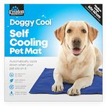 Kingdom Blue Medium Internal Cooling Gel Pet Mat (40 cm x 60 cm) 1 Piece - Safe & Non-Toxic, Ideal for Dogs up to 30kg