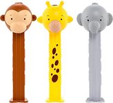 Pezimals Wild Animals Pez Dispenser With Refill (ONLY 1 Supplied, Characters Chosen Randomly)