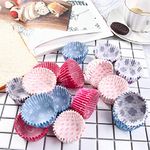 APSAMBR 100pc Cake Cupcake Paper Liner Greaseproof Hot Bun Mini Muffin Cup Chocolate Cases Party Paper Cupcake Cake Baking Cup