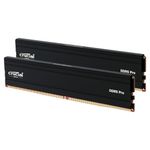 Crucial Pro DDR5 RAM 64GB Kit (2x32GB) 5600MHz, Intel XMP 3.0, Computer Memory (PC) - CP2K32G56C46U5