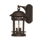 Designers Fountain 2391-ORB Sedona Wall Lanterns, Oil Rubbed Bronze