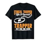 Trapping Stuff Coyote Trapping Gear Trap Hunter Trapper T-Shirt