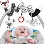 Car Seat Toys for Babies 0-6 Months